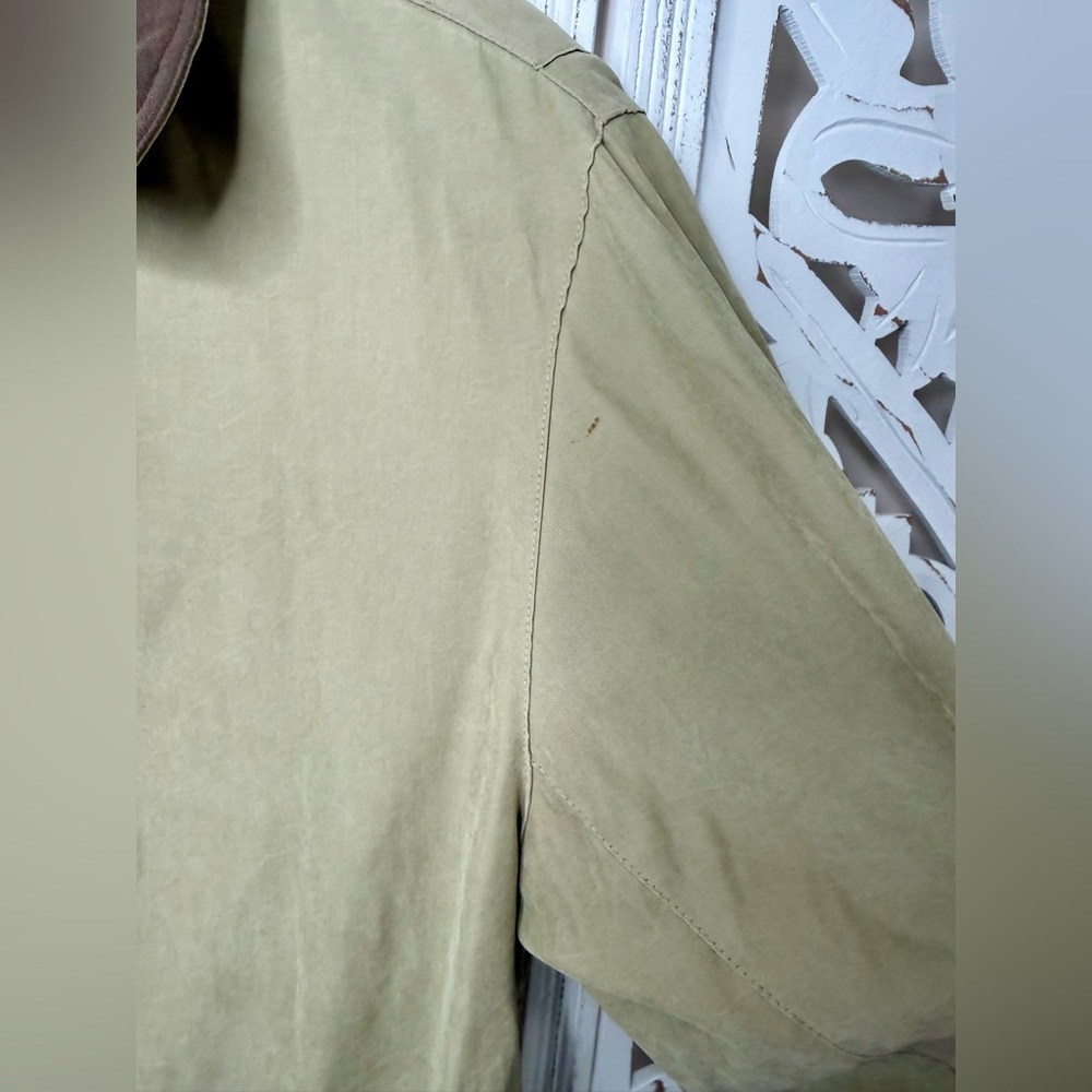 Vintage L.L. Bean Men's Beige Field Jacket - Picture 9 of 10